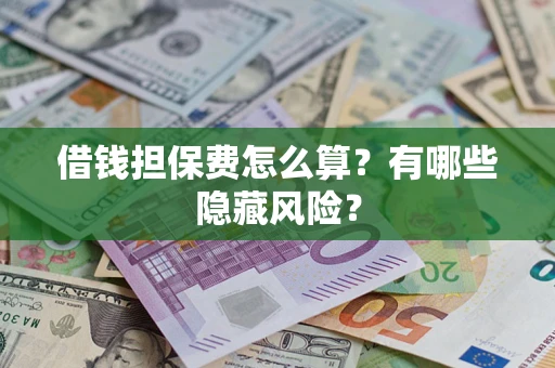 武汉借钱担保费怎么算？有哪些隐藏风险？