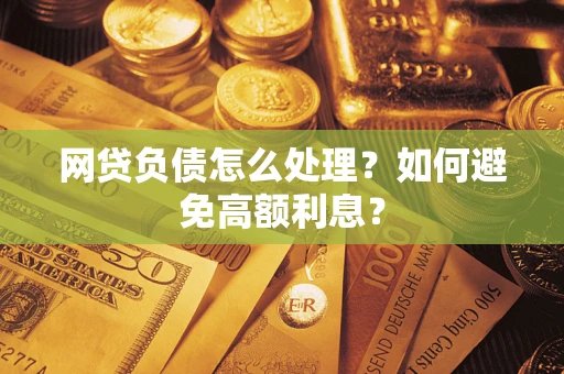 武汉网贷负债怎么处理？如何避免高额利息？