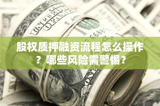 武汉股权质押融资流程怎么操作？哪些风险需警惕？