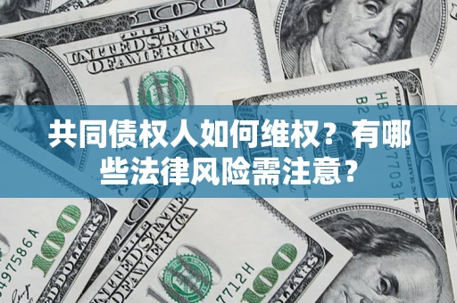 武汉共同债权人如何维权？有哪些法律风险需注意？