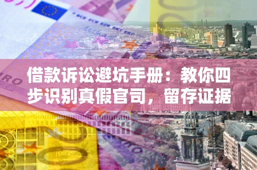 武汉借款诉讼避坑手册：教你四步识别真假官司，留存证据不踩雷