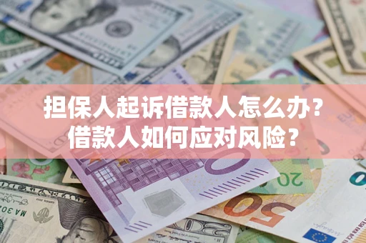 武汉担保人起诉借款人怎么办？借款人如何应对风险？