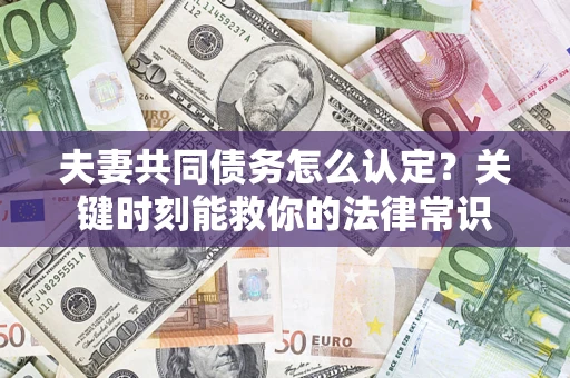 武汉夫妻共同债务怎么认定？关键时刻能救你的法律常识
